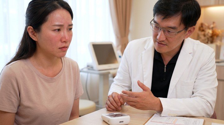 醫師示範正確的雷射術後保養流程 熱敷對皮膚色素與術後保養的負面影響 法瑞診所提供專業的色素治療與術後保養