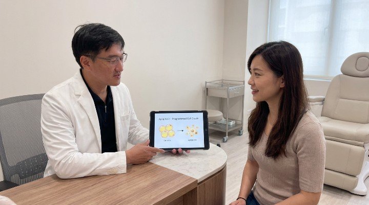 體雕儀器作用於皮下脂肪層啟動脂肪代謝過程 巨噬細胞吞噬凋亡脂肪細胞協助人體脂肪代謝 透過淋巴管與血液循環加速全身脂肪代謝效率 肝臟最終處理廢棄脂質達成完整脂肪代謝循環