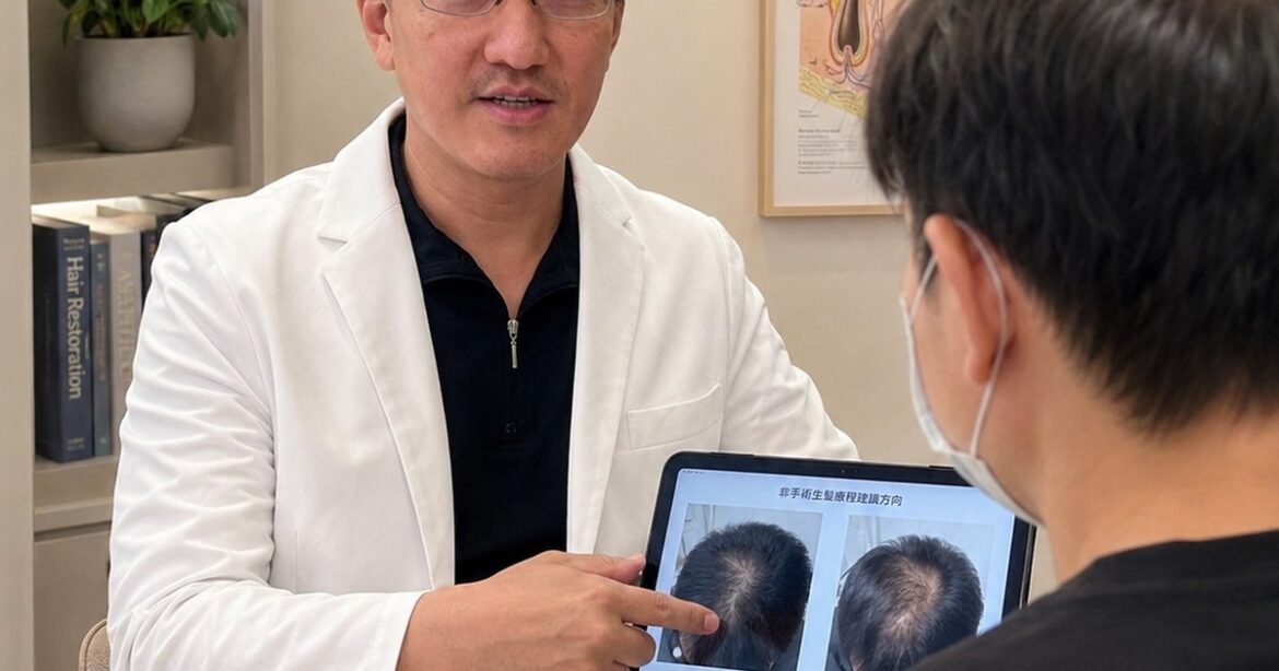 中年落髮非手術增髮方法推薦：吳紹琥醫師的專家建議