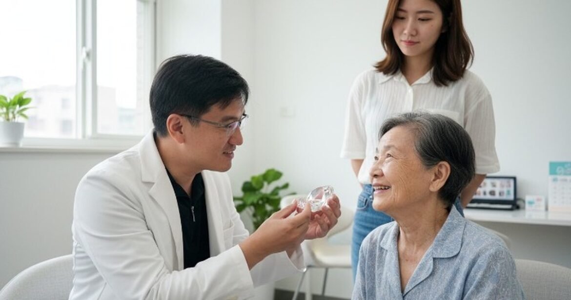 微笑型憂鬱症的警訊與應對建議，光線柔和的醫生在分享心理健康知識