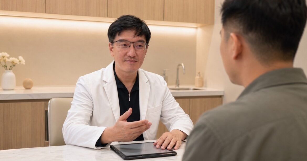 吳芮醫師分享隆乳合併提拉手術的考量，幫助改善乳房下垂。