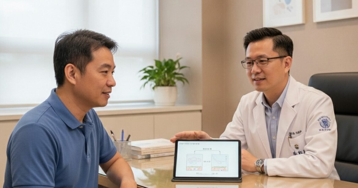 吳芮醫師叮嚀男性醫美術前諮詢的吳芮醫師重點安全重點推薦醫師建議。